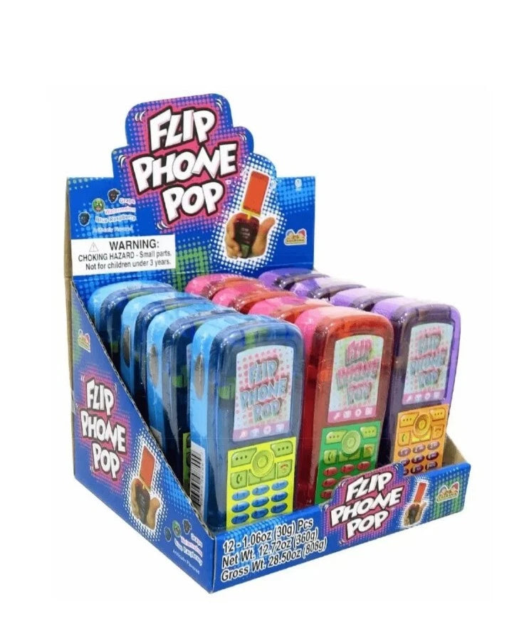 REGAL Flip Phone Pop - 12ct