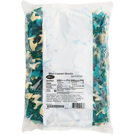 Albanese Blue Gummi Sharks 2267g
