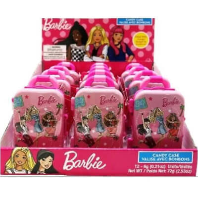 Exclusive Brands Barbie Candy Case - 12ct