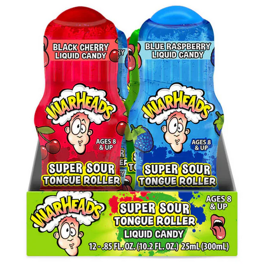 Warheads Super Sour Tongue Rollers 24g