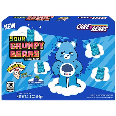 Warheads Theater Box Sour Grumpy Bears 99g