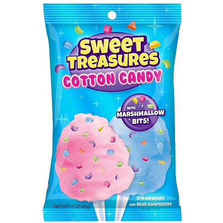 Sweet Treasures Cotton Candy Marshmallow bites 51g