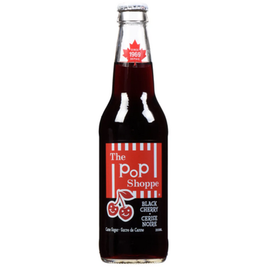 The PopShoppe Black Cherry 355ml