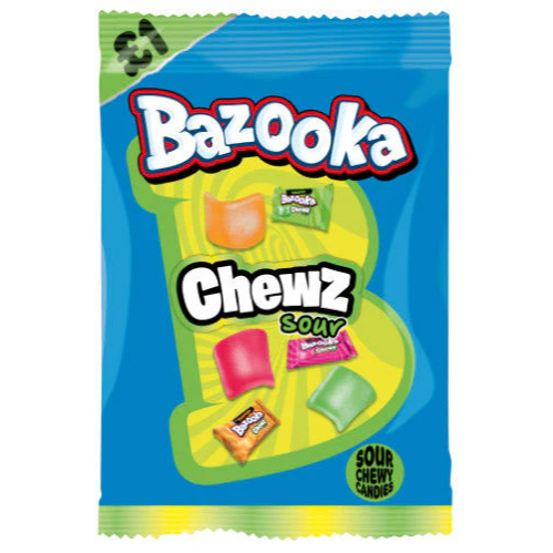 Bazooka Chews Sour 120g