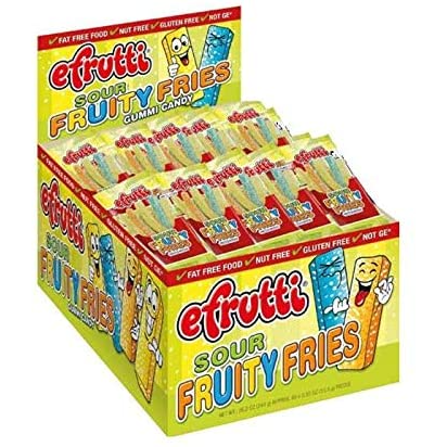 eFrutti Gummi Sour Fruity Fries 15.5g