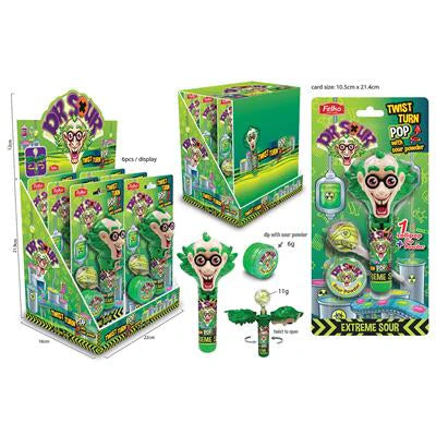 DR SOUR Twist & Turn Pop Single Unit 17g