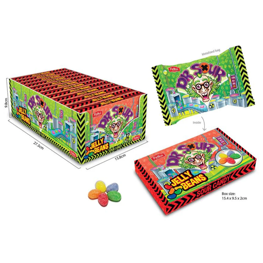 DR SOUR Jelly Beans 90g