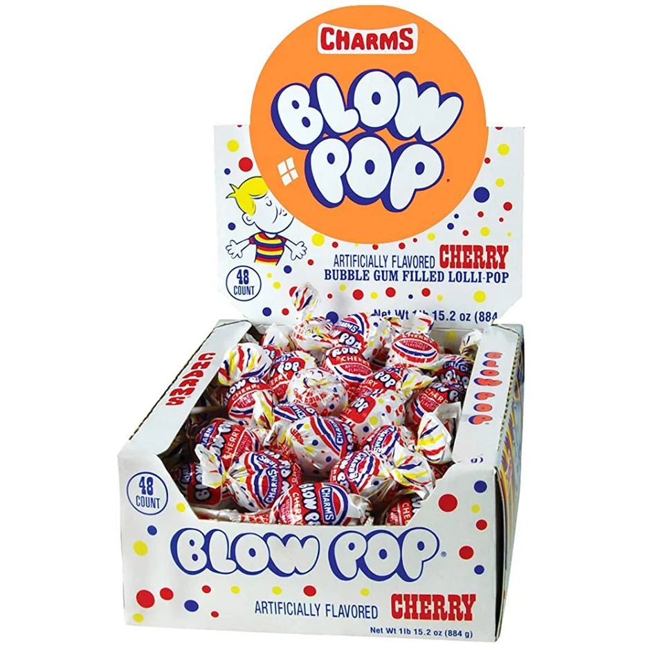 CHARMS Blow Pop Cherry 18g