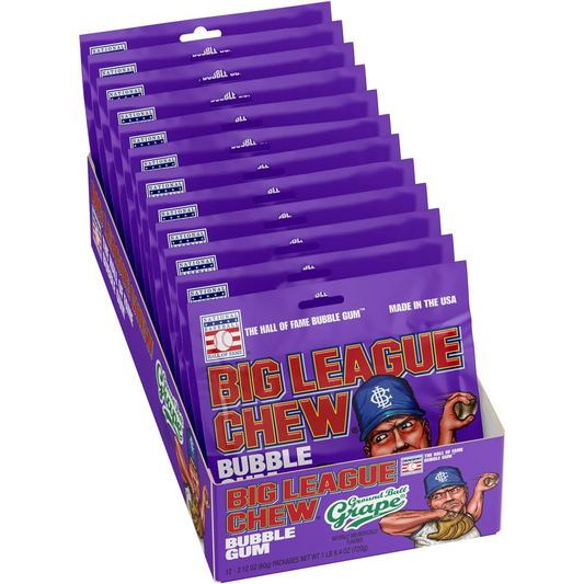 BIG LEAGUE Chew Grape 60g