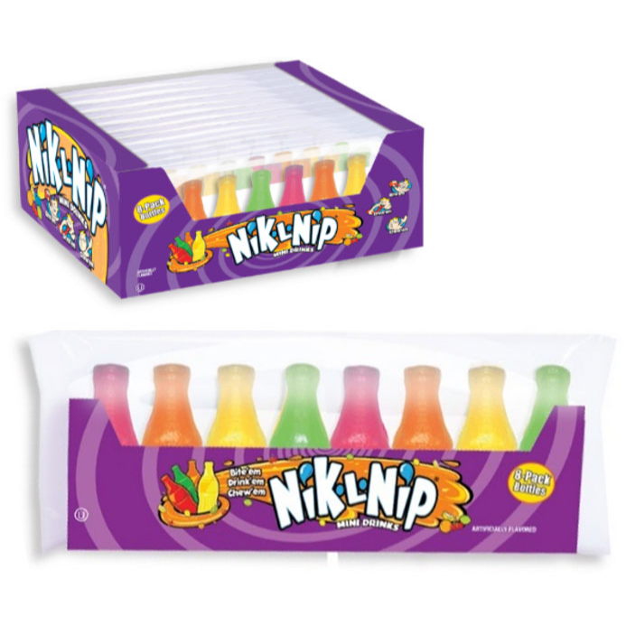 Nik-l-nip Wax Bottles Original 8 Pack