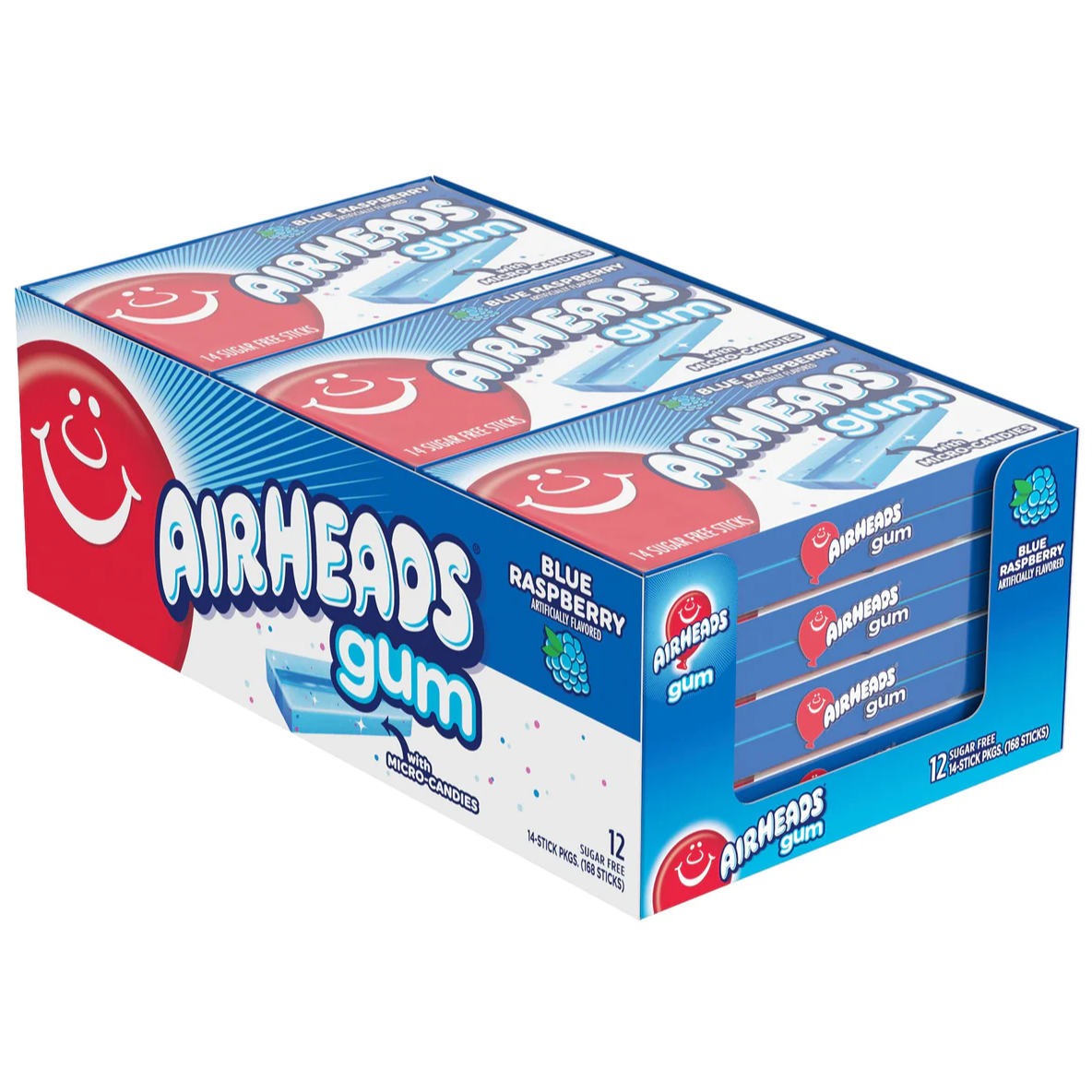 AIRHEADS Gum Blue Raspberry