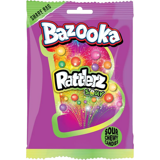 Bazooka Rattlerz Sour 100g