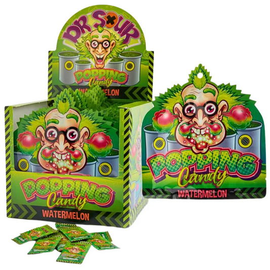 Dr. Sour Popping Candy Watermelon 15g