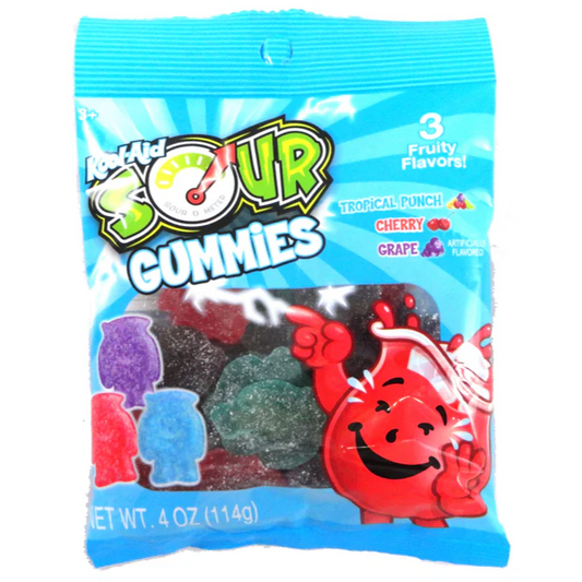Kool-Aid SOUR Gummies 3 flavors 114g