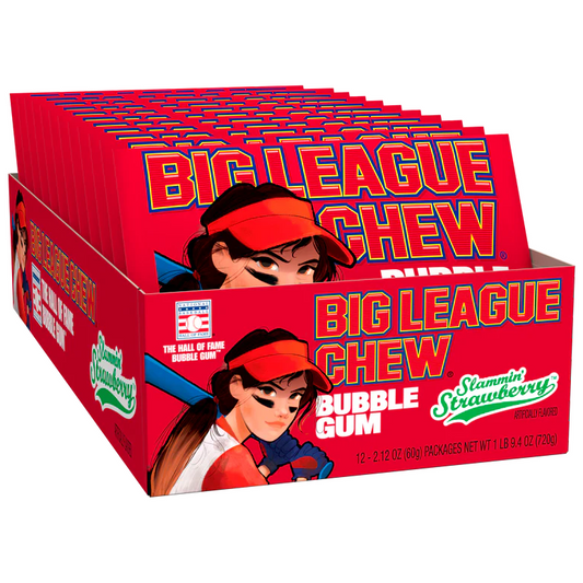 BIG LEAGUE Chew Strawberry 60g