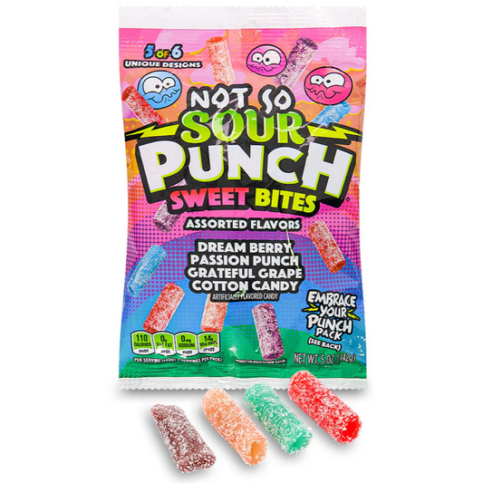 SOUR PUNCH Not So Sour Bites Peg 142g