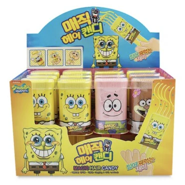 SPONGE BOB Magic Hair Candy 36g