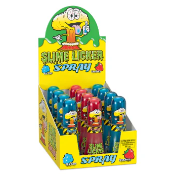 TOXIC WASTE SLIME LICKER SPRAY Blue Razz & Strawberry 27ml