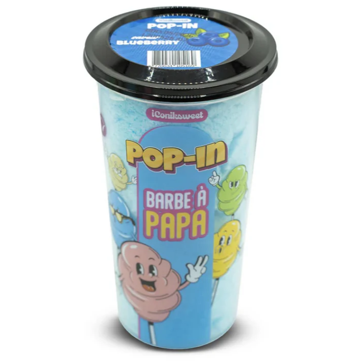 POP-IN – Blueberry Cotton Candy – Box 60g