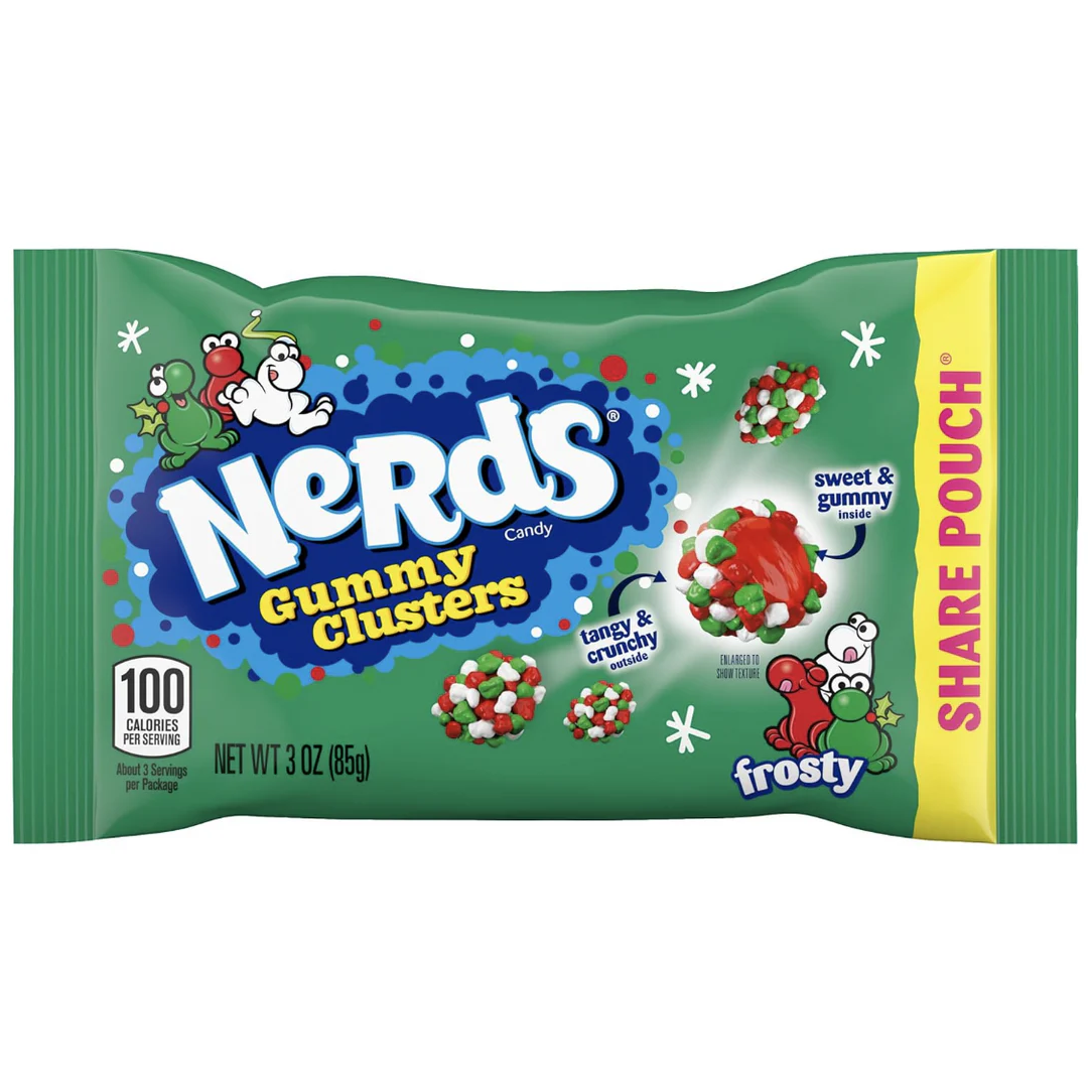 Nerds Holiday Gummy Clusters 85g