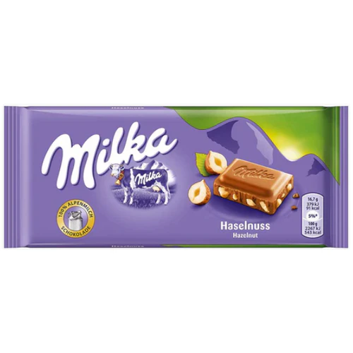 Milka Hazelnut 90g