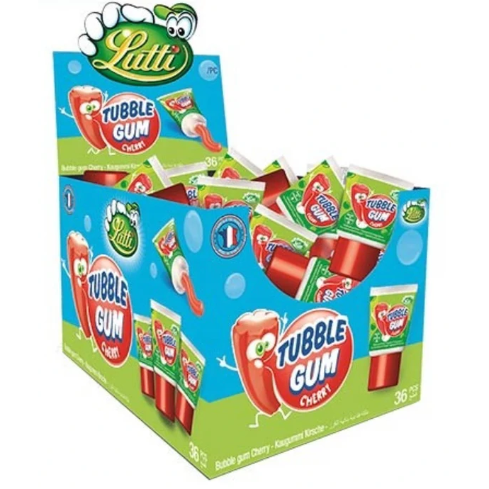 LUTTI Tumble Gum Cherry 35g
