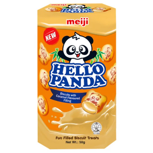 Meiji Hello Panda Caramel Biscuit 43g