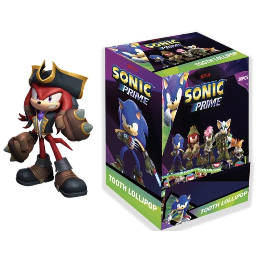 SONIC Prime Tooth Lollipop 7g