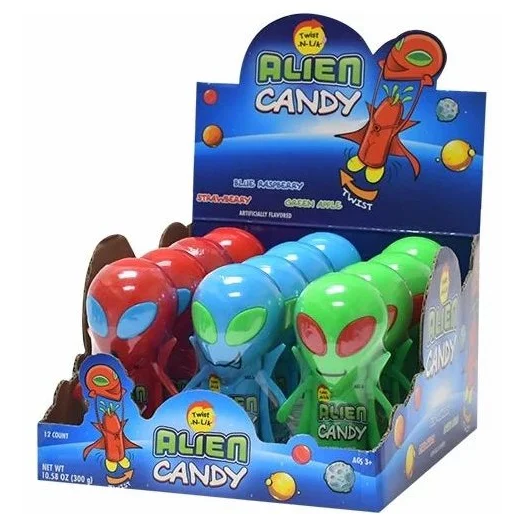 CHINA - Koko Novelty Alien Twist-N-Lik 25g x 12 units