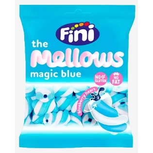 Fini The Mellows Magic Blue Marshmallows 80g