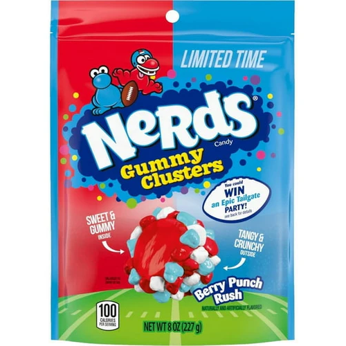 Nerds LE Berry Punch Rush Gummy Clusters 226g