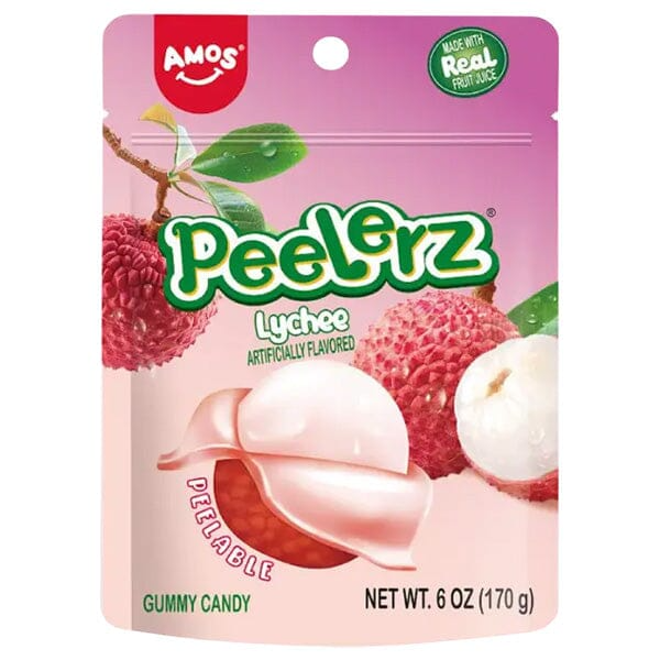 AMOS Peelerz Gummy Lychee 85g