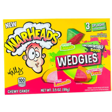 WARHEADS Wedgies Theatre Box 99g