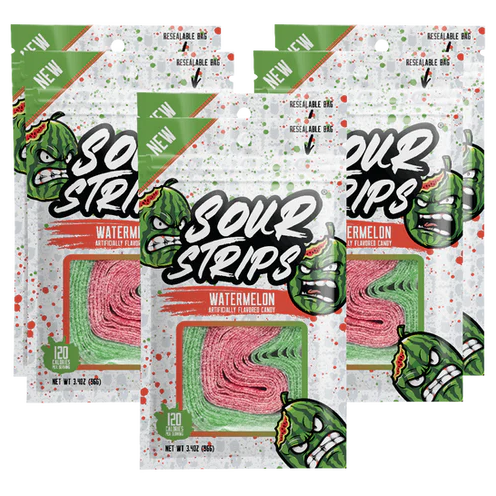 Sour Strips Watermelon 104g