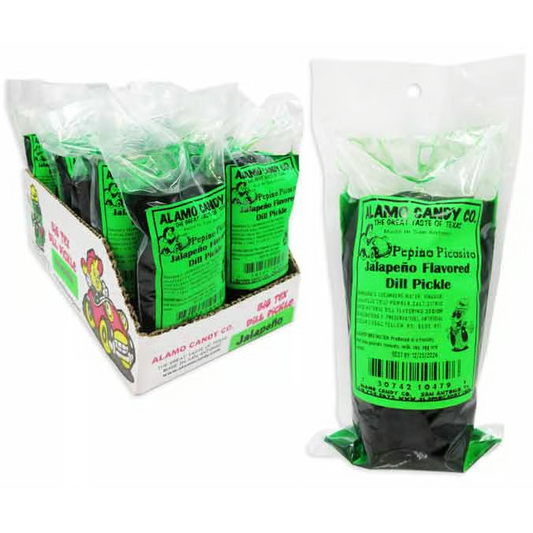 Alamo Candy Big Tex Dill Pickle - Jalapeno