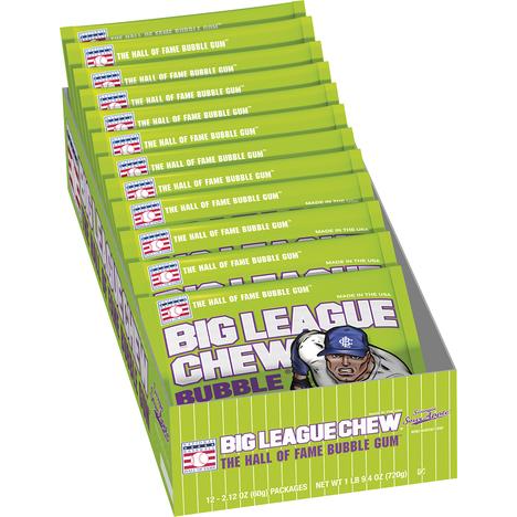 BIG LEAGUE Chew Sour Apple 60g