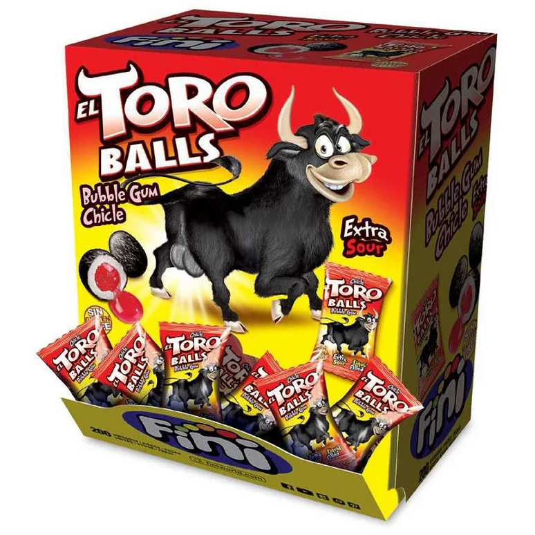 FINI Bubble gum Toro balls 1150g