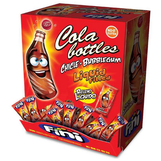 FINI Bubble gum Cola Bottles 1000g - Veggie