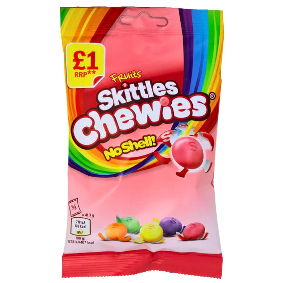 Skittles Chewies 125g
