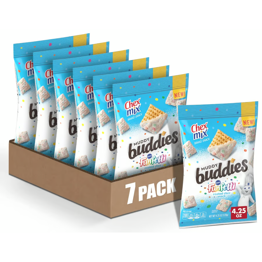 US - Chips - Chex Mix - Funfetti Muddy Buddies (120g)