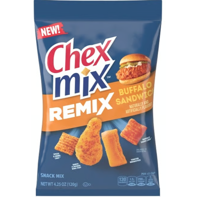 US - Chips - Chex Mix - Remix - Buffalo Sandwich 127g
