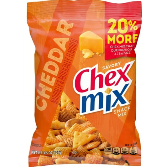 US - CHIPS - Chex Mix - Cheddar 127g
