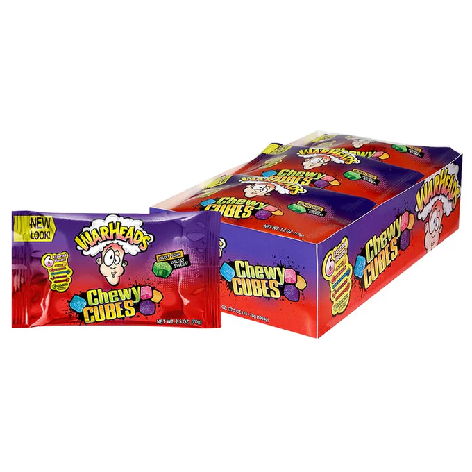 WARHEADS Sour Chewy Cubes 57g
