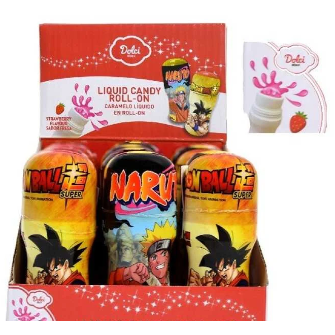 DRAGON BALL and NARUTO Liquid Candy Roll-on 40ml
