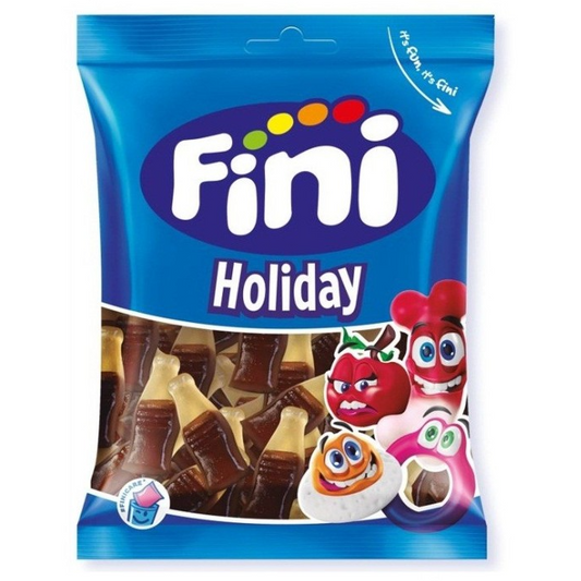 Fini Holiday Smooth Cola Bottles 90g - Halal