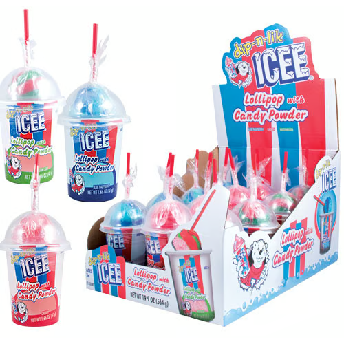 CHINA - Koko ICEE Dip-N-Lik Lollipop with Candy Powder 47g