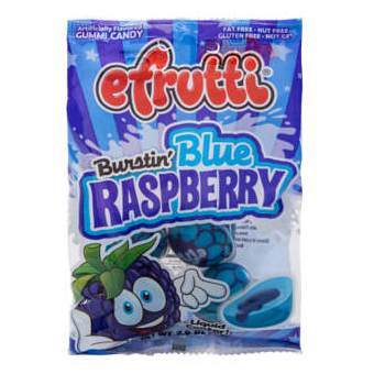 efrutti Burstin' Blue Raspberry 74g