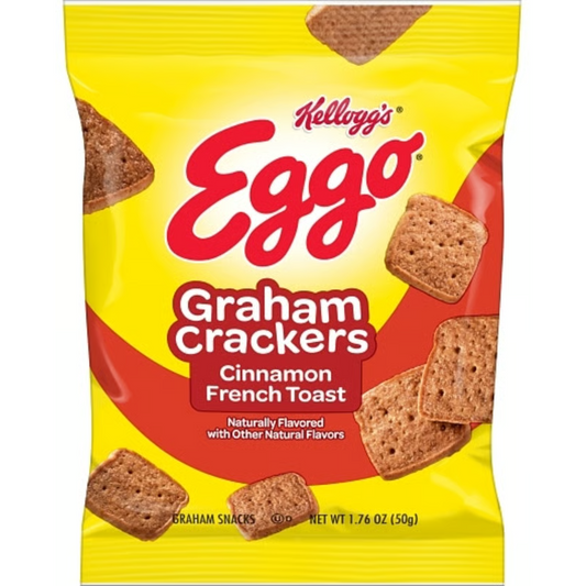 US - Case - Kellogg's - Eggo Graham Crackers - Cinnamon French Toast 50g