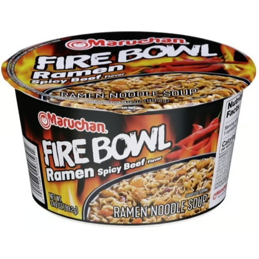 US - Maruchan Cup Noodles - Flaming Beef Flavor 99.2g