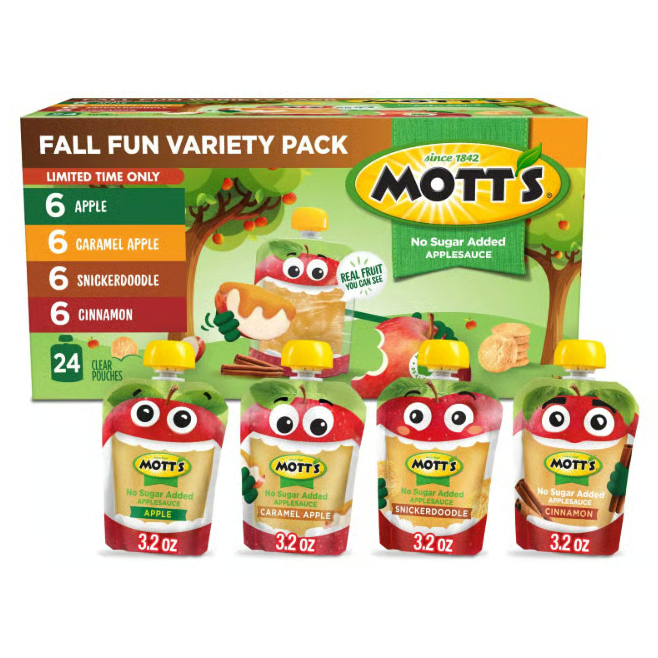 Us - Motts Fall Apple Fun Variety pack 90g